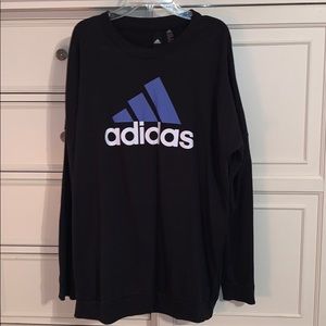 Adidas long crewneck